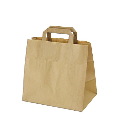 Papírová taška hnědá (na menubox) 32x21x33cm / 80g/m2 / 47134