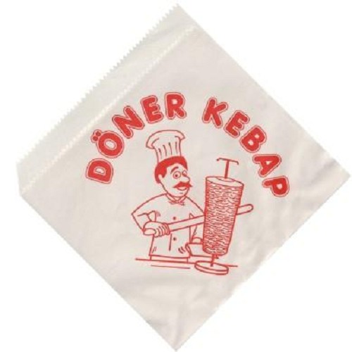 Sáček na kebab 16 x16cm / 71545