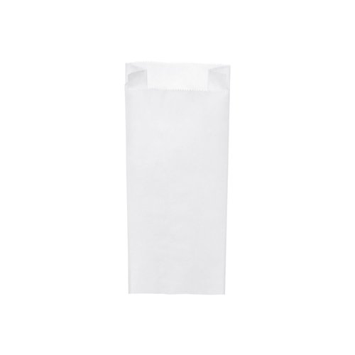 Papírový sáček (svačinový) bílý 14+7x32cm     (na 2 kg) / 71020