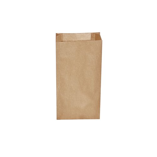 Papírový sáček (svačinový) hnědý 14+7x29cm     (na 1,5 kg) / 70915
