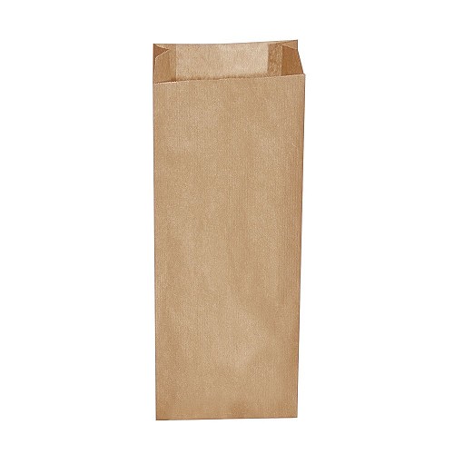 Papírový sáček (svačinový) hnědý 15+7x42cm (na 3 kg) / 70930