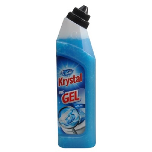 Krystal WC gel modr - vn moe 750 ml