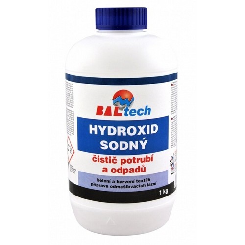 Hydroxid sodn - isti potrub a odpadu 1kg