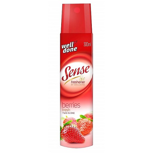 Osvěžovač ve spreji - SENSE - Berries  300 ml (jahody)