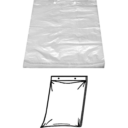 HDPE sáček blok. odtrh. DOPRODEJ 2 balení 25x40cm/ 8mikr.