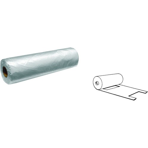 HDPE taka ROLO . 5 transp. 22+2x7x42cm/ 6mikr.