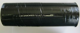 Fixační streč. fólie-ruční černá š.25cm/23my, 1kg