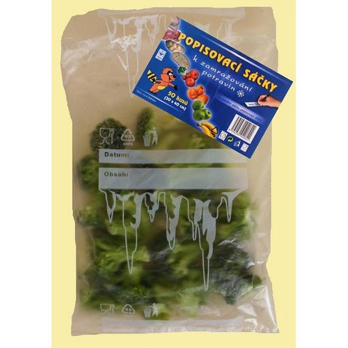 HDPE sek popisovac 30x40cm/ 15mikr.-ir