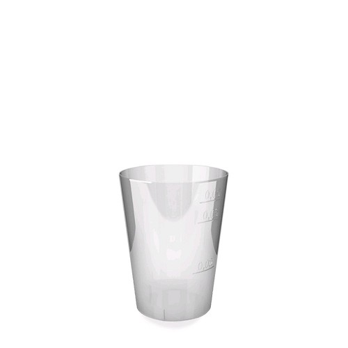 Kelímek krystal na alkohol (tvrzený) 20/40/50 ml / 73105