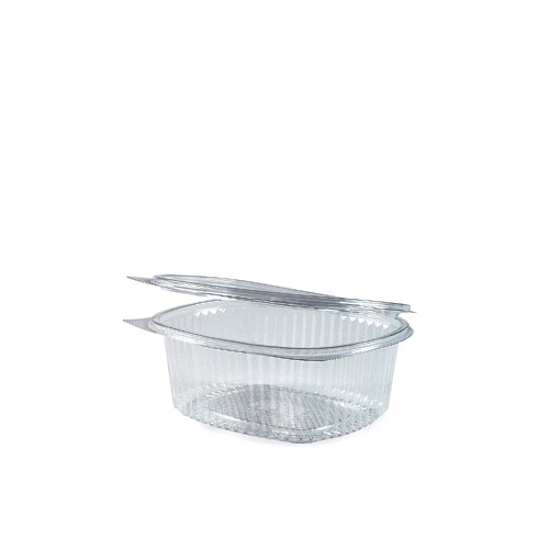 Miska ovln s integr. vkem (rPET) 250 ml  /   11,5 x 8,5 x 4,5 cm / 77802