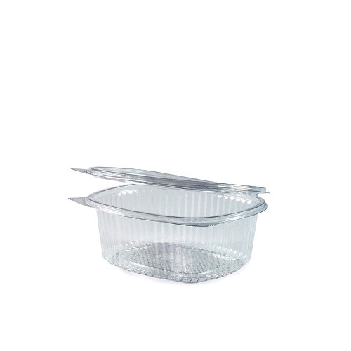 Miska ovln s integr. vkem (rPET) 375 ml  /   12,5 x 9,5 x 5 cm / 77803