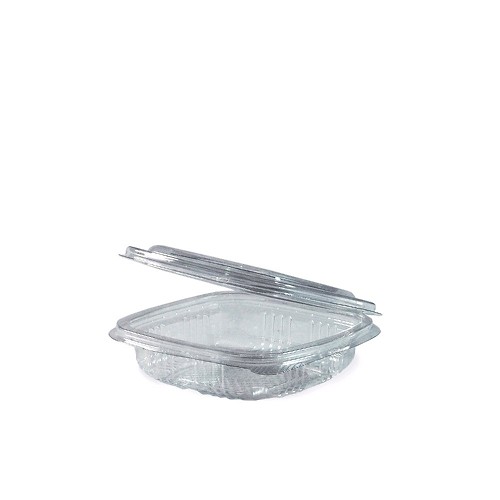 Miska hranat s integr. vkem (rPET) 125 ml  /   9,5 x 9,5 x 2,5 cm / 77601
