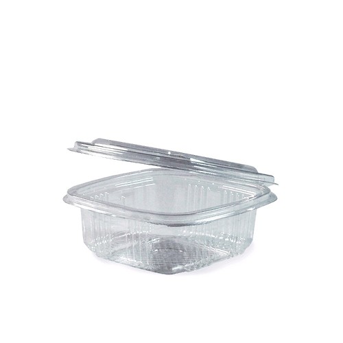 Miska hranat s integr. vkem (rPET) 375 ml  /  11,5 x 10,5 x 4,5 cm / 77603