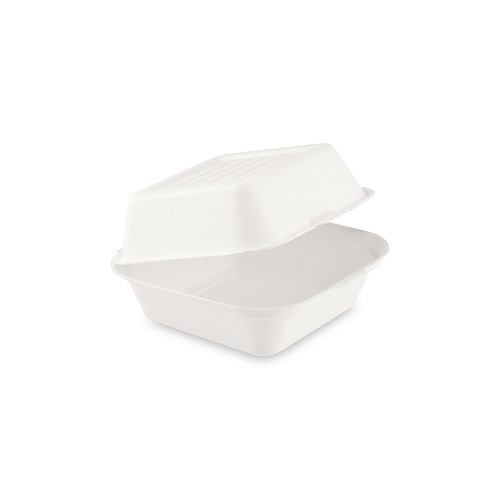 Box na hamburger BIO cukrov ttina 152 x 150 x 78 mm  / 45506