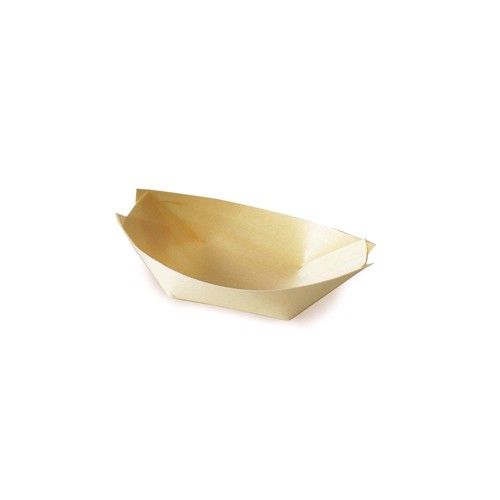Fingerfood miska dřevěná, lodička  8 x 5,5 cm / 66608