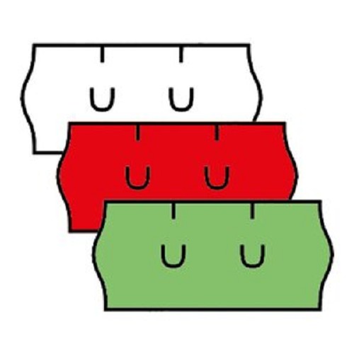 Etiketa UNI (sato) barevn 26x12mm