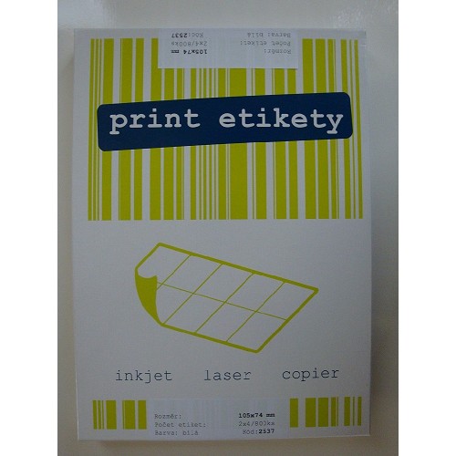 Etiketa Print 105x74mm