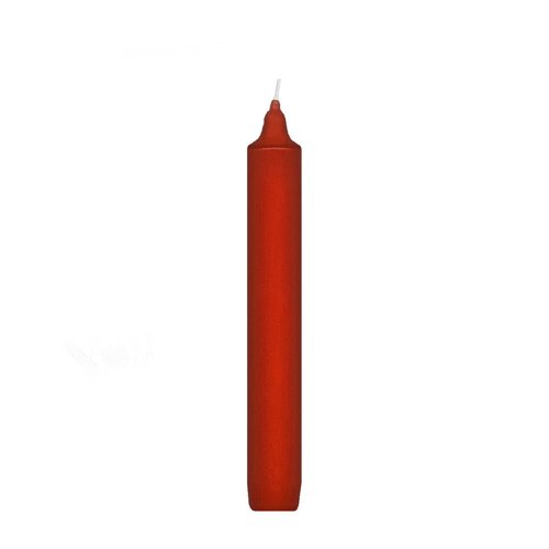 Svíčka rovná červená 17 cm / 32201