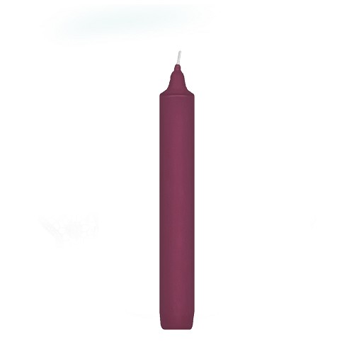 Svíčka rovná bordová 17 cm / 32208
