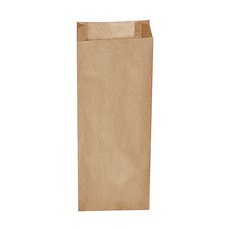 Papírový sáček (svačinový) hnědý 15+7x42cm (na 3 kg) / 70930