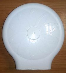 Zásobník na toaletní papír JUMBO  prům.18-24cm - plastový bílý