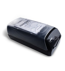 Pultov zsobnk na ubrousky, ern Rozmr zsobnku: 16,2 x 20,7 x 41,4 cm (V x  x D)/ 60790