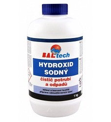 Hydroxid sodn - isti potrub a odpadu 1kg