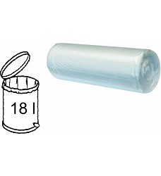 HDPE sek na odpad transparent 45x52cm - 15l