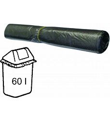 HDPE sek na odpad ed 60x80cm/20my - 60l