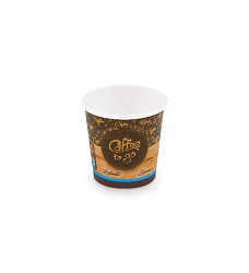 Paprov kelmek s potiskem &quot;Coffee to go&quot; - XS 110 ml - Espresso, prm. 62mm / 76611 m