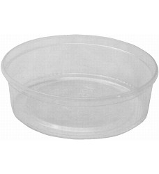 Miska kulat prhledn (PP) 125ml  (WIM) / 77412