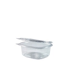 Miska ovln s integr. vkem (rPET) 250 ml  /   11,5 x 8,5 x 4,5 cm / 77802