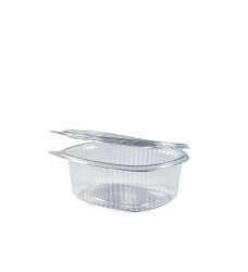 Miska ovln s integr. vkem (rPET) 375 ml  /   12,5 x 9,5 x 5 cm / 77803