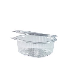 Miska ovln s integr. vkem (rPET) 750 ml  /   15 x 12,3 x 6 cm / 77807