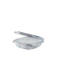 Miska hranat s integr. vkem (rPET) 125 ml  /   9,5 x 9,5 x 2,5 cm / 77601