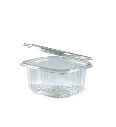 Miska hranat s integr. vkem (rPET) 500 ml   / 11,5 x 10,5 x 5,5 cm / 77605