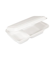 Menu box BIO cukrov ttina,  2-dln  250 x 162 x 63 mm / 45512