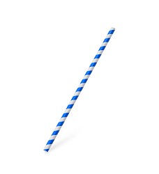 Slmka / brko paprov JUMBO modr spirla 25 cm, prm. 8 mm  / 40703