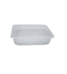 Miska transparentn (PP) / na zataven 187 x 137 x 50 mm
