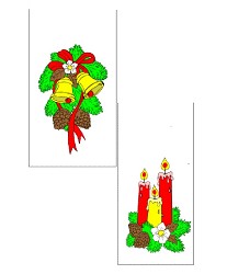 Drkov sek PP vnon (zvoneek, svka) 20x40cm