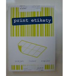 Etiketa Print 105x148mm