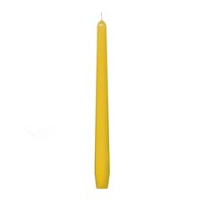 Svíčka kónická žlutá 24cm / 31105